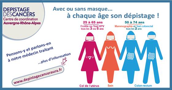 Octobre rose 2020 -centre de dépistage des cancers haute-savoie